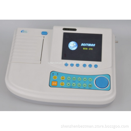 Bestman ECG/EKG machine with LCD touch screen Analysis System